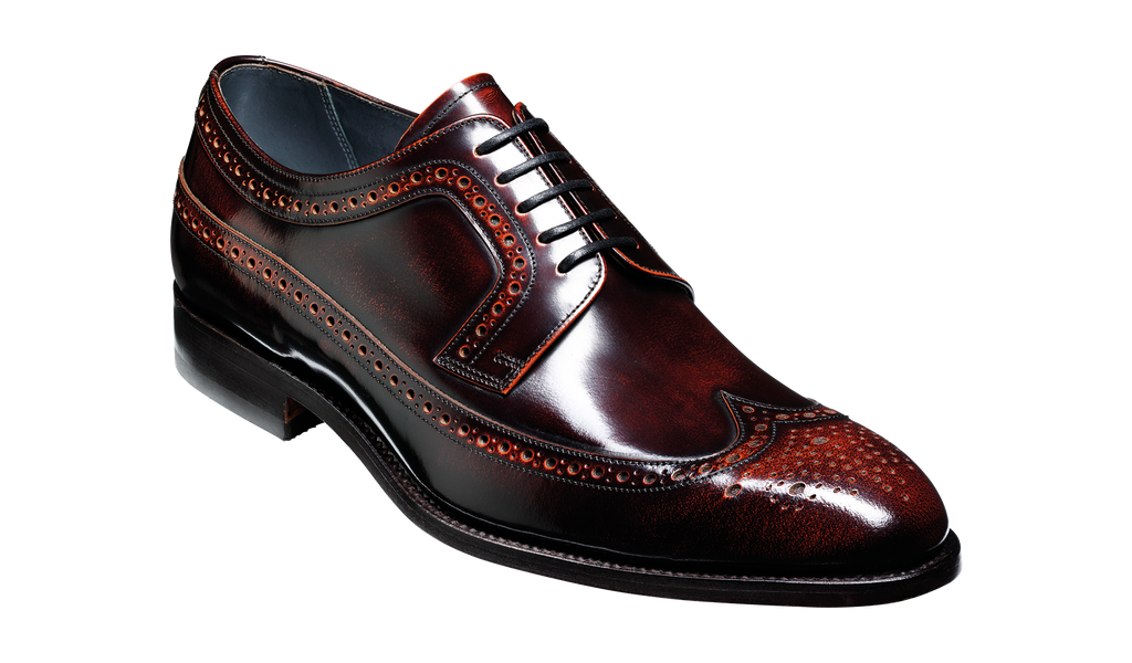 Woodbridge - Brandy Hi-Shine | Mens Derby Shoes | | Barker Shoes USA