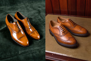 The Difference Between Oxford and Brogue Shoes.