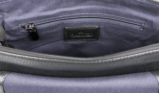 Small Man Bag - Exeter Black Coach Print
