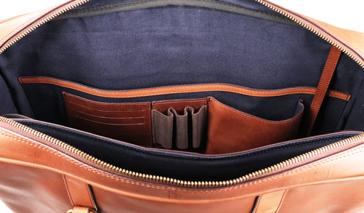 Monmouth - Satchell Brown Oiled Pull-Up