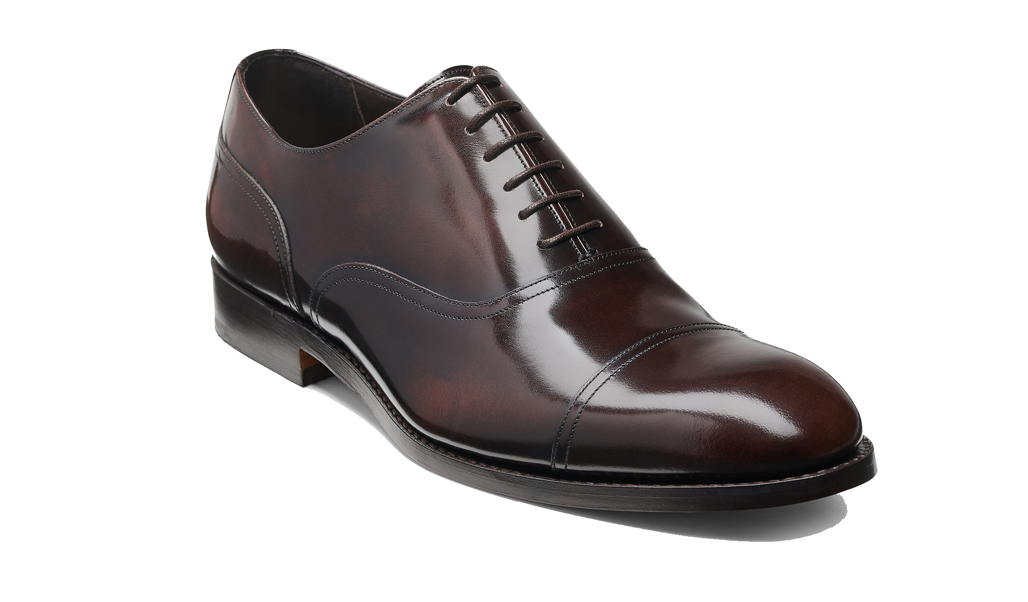Bates - Dark Brown Hi Shine | Barker Shoes USA Bates - Dark Brown Hi Shine | Barker Shoes USA