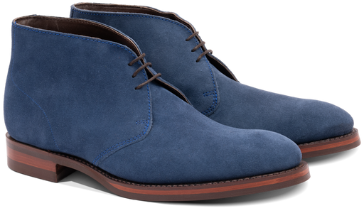 Chukka Boot - Blue Suede