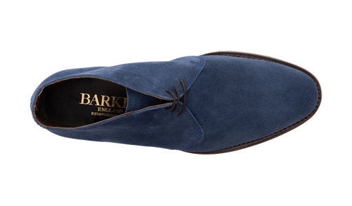 Chukka Boot - Blue Suede