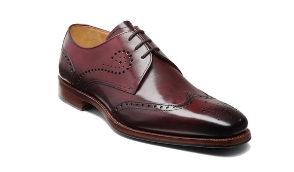 George - Burgundy Hand Patina