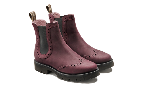 Jessie - Deep Burgundy Nubuck