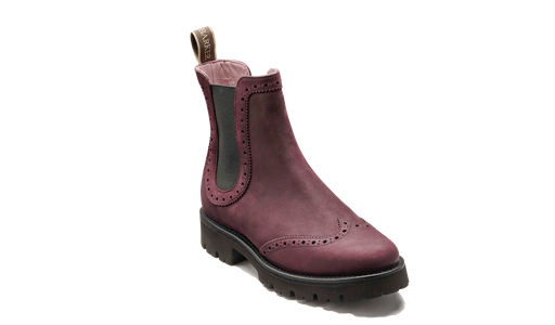 Jessie - Deep Burgundy Nubuck
