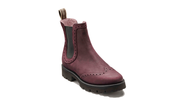 Jessie - Deep Burgundy Nubuck