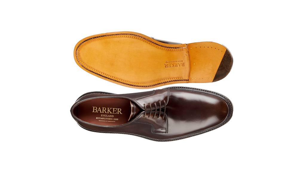 Keaton - Walnut Hi Shine | Barker Shoes USA