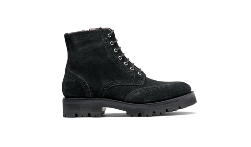 Kelsey - Black Suede