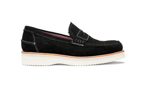 Maddie - Black Suede