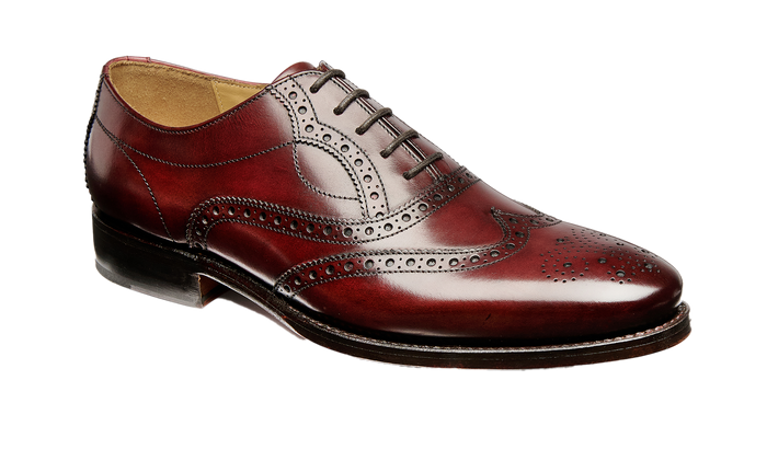 barker Marchwell - Burgundy Calf