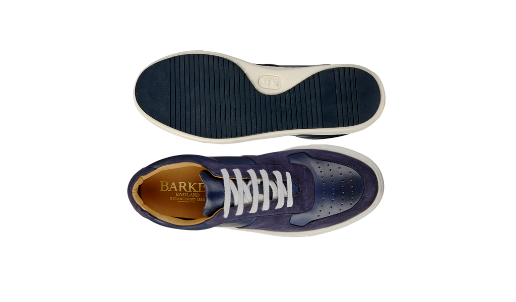 Oakley - Navy Calf Navy Suede