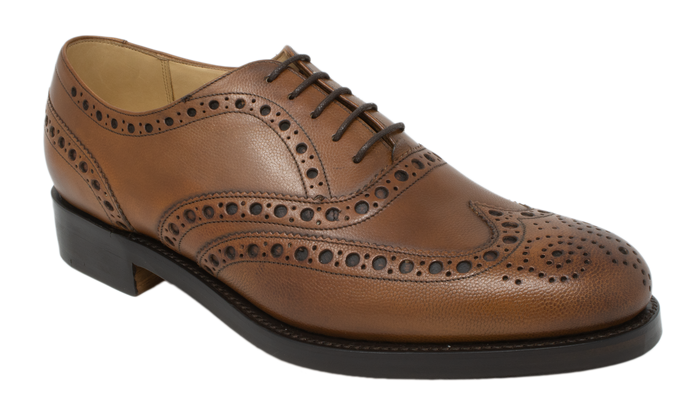 barker Padstow - Tan Fine Grain