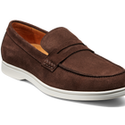 Santiago - Coffee Suede White Sole