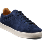 Skylar - Navy Suede White