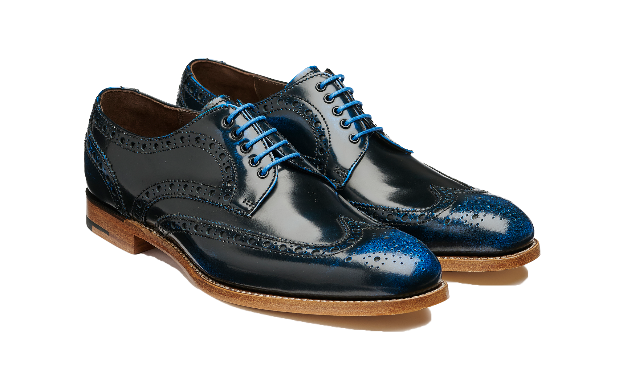 Thompson - Navy Blue Polish | Barker Shoes USA Thompson - Navy Blue Polish | Barker Shoes USA