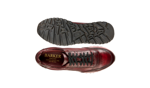 Walton - Burgundy Dip Dyed