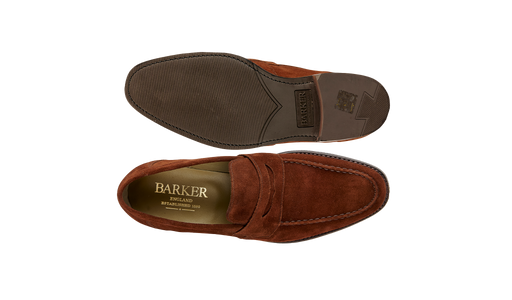 Warner - Pecan Suede