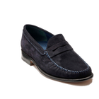William - Dark Navy Suede Loafer