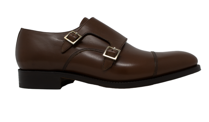 barker Tunstall - Mid Brown Glazed Calf