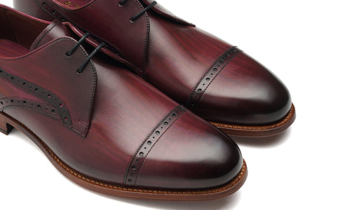 Ealing - Hand Brushed Burgundy