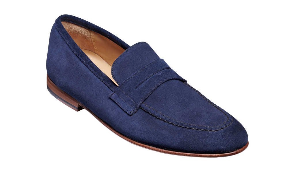 Ledley - Pacific Blue Suede Loafer