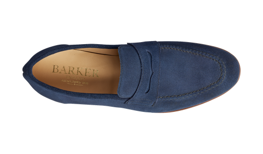 Ledley - Pacific Blue Suede Loafer