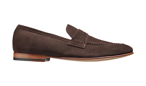 Ledley - Bitter Choc Suede Loafer