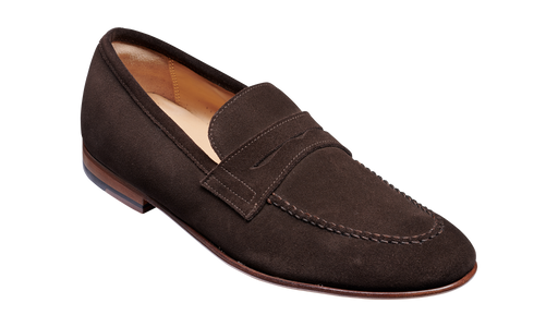 Ledley - Bitter Choc Suede Loafer