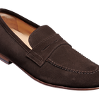 Ledley - Bitter Choc Suede Loafer