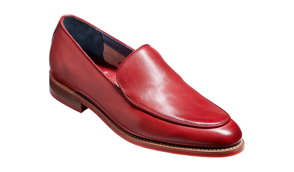 Toledo - Red Hand Painted Loafer