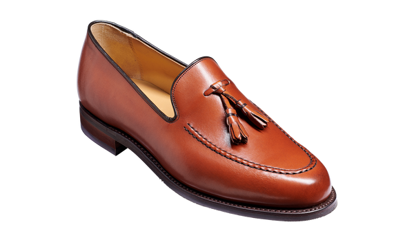 TAGA ローファー　革靴　 SHOE COWBOY SHOES SP Studland - Rosewood Calf | Mens Loafer | | Barker Shoes USA