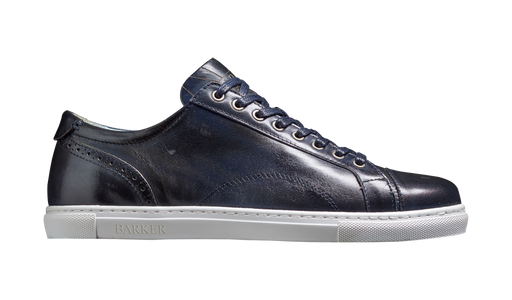 Ethan - Navy Hand Painted - Sneaker Shoe