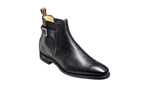 Sergey - Black Calf Leather Boot