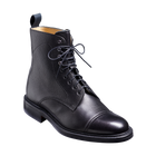Donegal - Black Grain - Mens Top-cap Boot