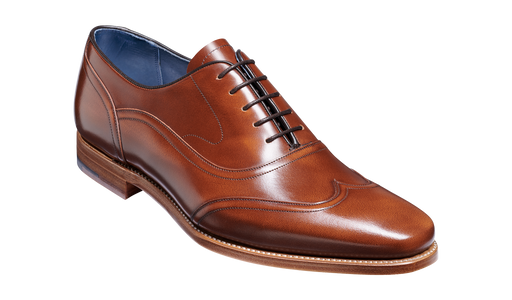 Arron - Cedar Hi Shine Oxford Brogue Shoe