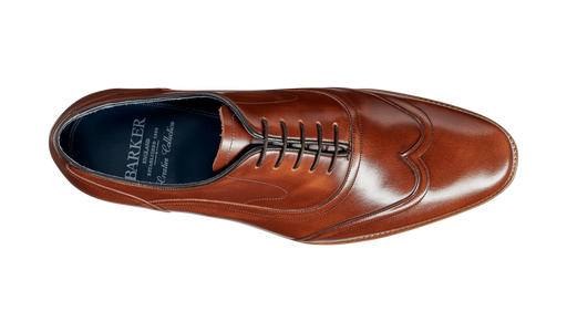 Arron - Cedar Hi Shine Oxford Brogue Shoe
