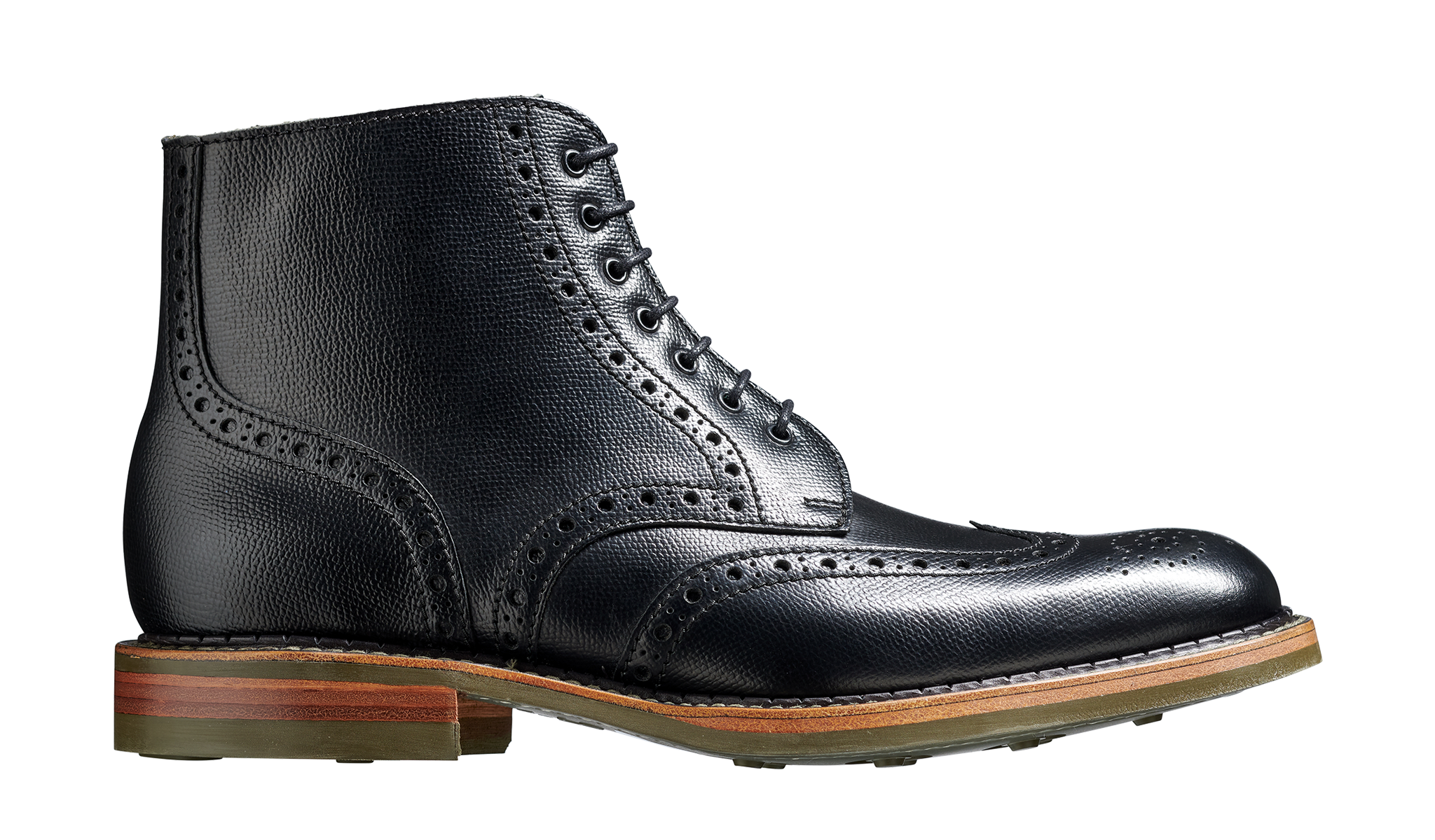 Knights - Black Alpine Grain | Barker Shoes USA Knights - Black Alpine Grain | Barker Shoes USA