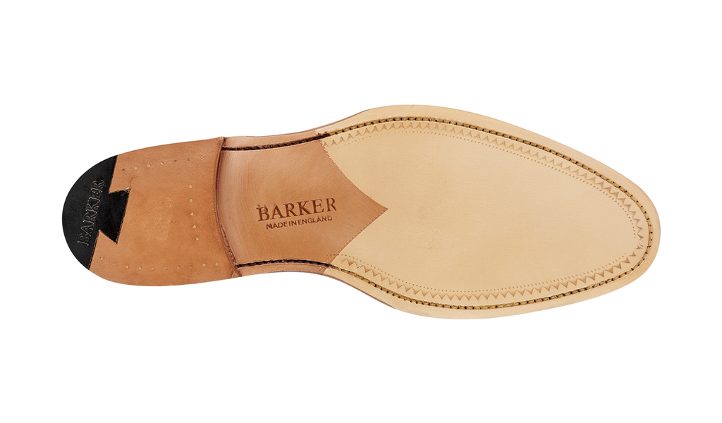 Hartley - Cedar Hi-Shine Oxford toe-cap Shoe