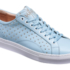 Isla - Pale Blue Calf / Studs Rubber Cup Sole Women Sneaker