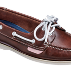 Cleo - Brown Calf Ladies Boat Shoes