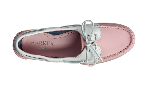 Cleo - Pink Calf Ladies Boat Shoes