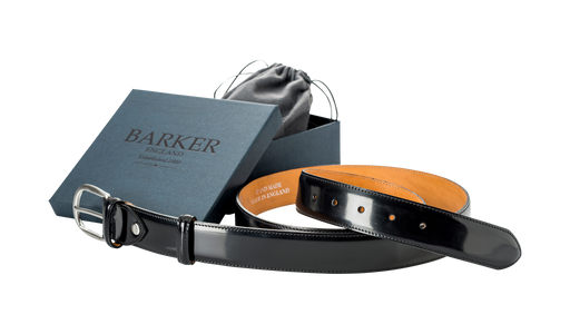 Plain Belt - Black Patent