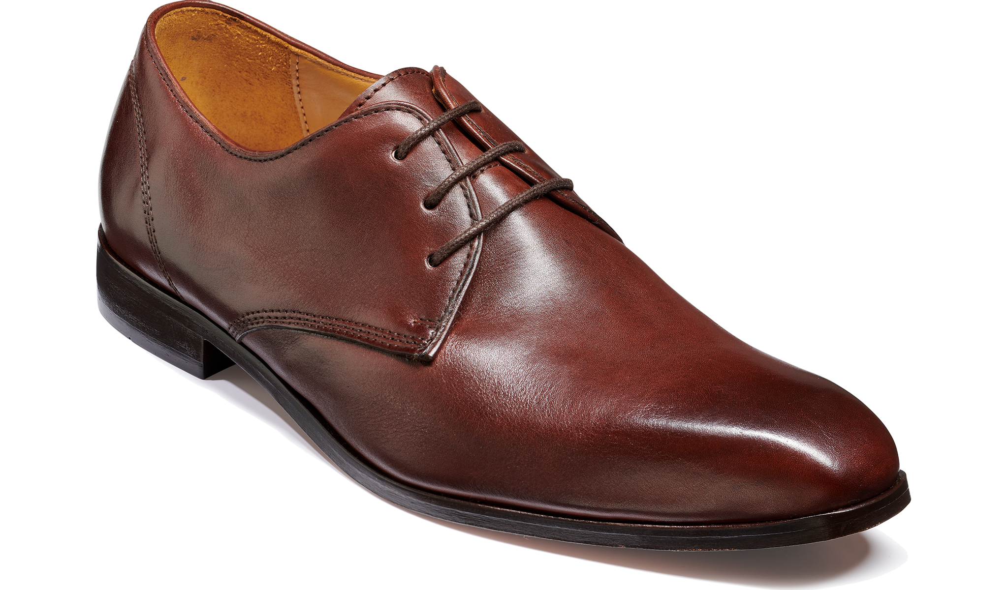 Andrea Dark Brown Calf Barker Shoes USA