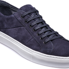 Archie - Navy Suede