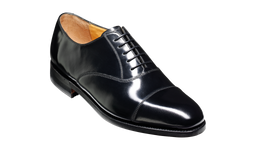Arnold - Black Hi-Shine Oxford | Mens Oxford | | Barker