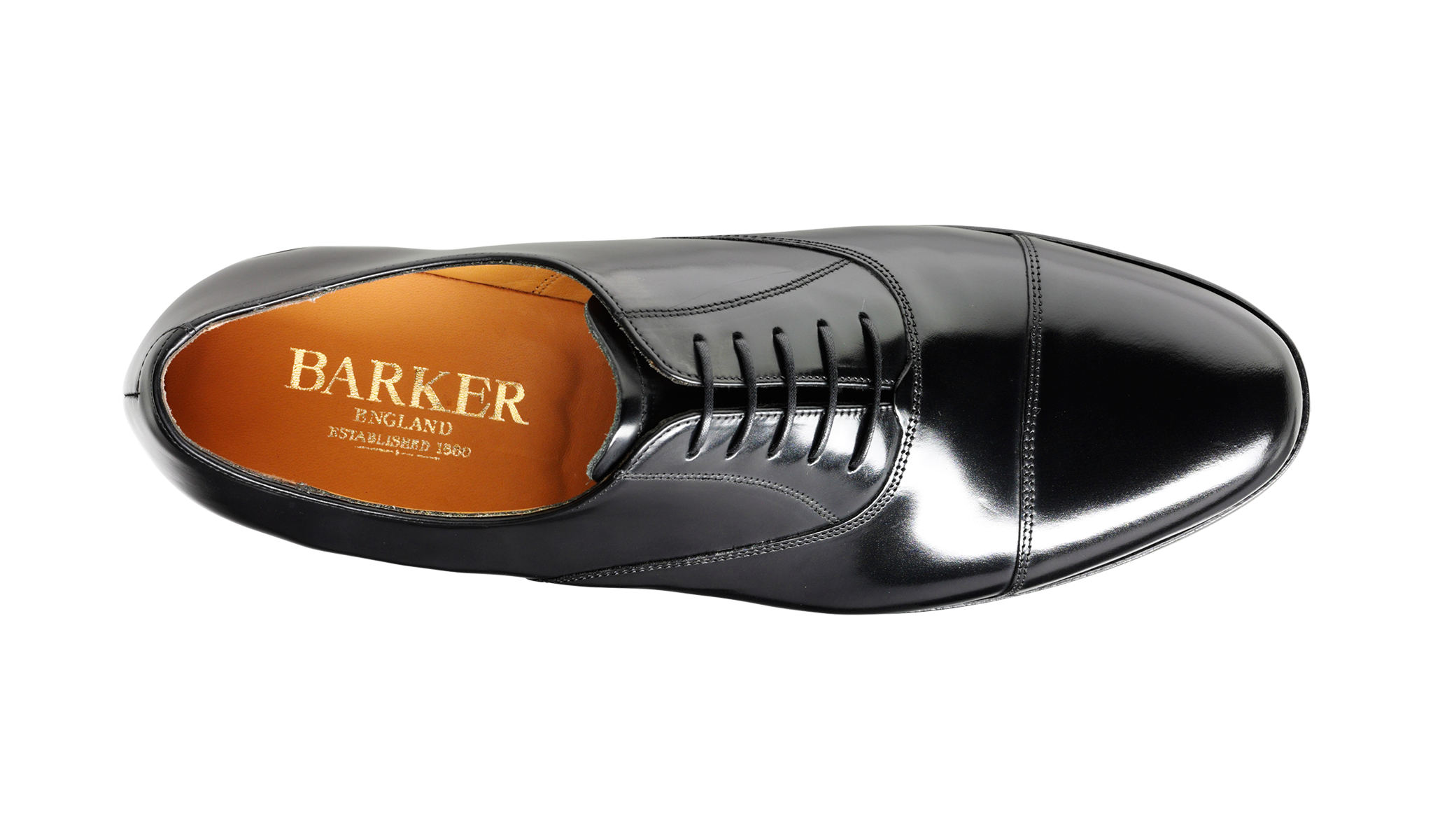 Arnold - Black Hi-Shine Oxford | Mens Oxford Arnold - Black Hi-Shine Oxford | Mens Oxford