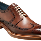 Bailey - Ebony Hand Painted - Derby Shoe Men