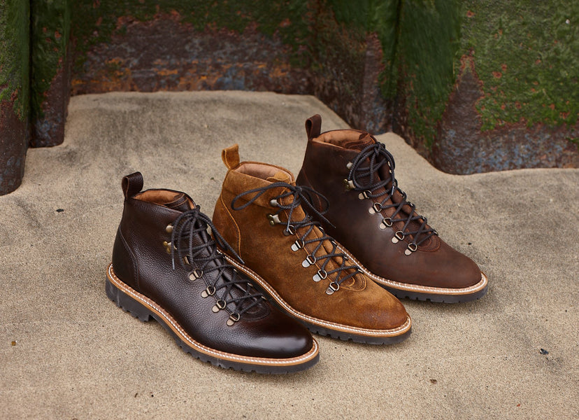 Chestnut Grain leather 9  Hiking and Walking Boot - Men's - Marsh Har