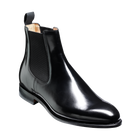 Bedale - Black Hi-Shine Chelsea Boot